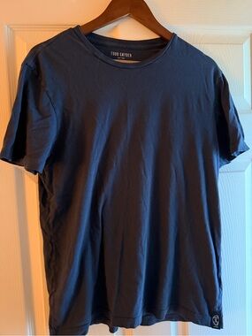Todd Snyder Navy Short Sleeve Crewneck Tee